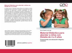 Material Didáctico para abordar a niños con Dislalia de 4 a 5 años - Cepeda Luzárraga, Diana