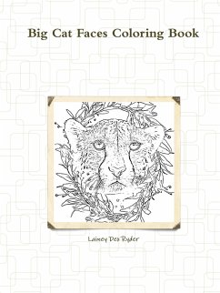 Big Cat Faces Coloring Book - Ryder, Lainey Dex