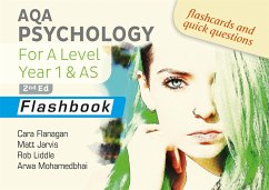 AQA Psychology for A Level Year 1 & AS Flashbook: 2nd Edition - Mohamedbhai, Arwa; Flanagan, Cara; Jarvis, Matt