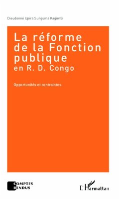 La réforme de la Fonction publique en R.D. Congo - Upira Sunguma Kagimbi, Dieudonné