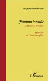 <em>Féminin interdit </em>d'Honorine N'Gou