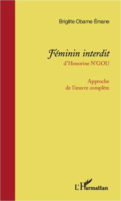 Cover <em>Féminin interdit </em>d'Honorine N'Gou
