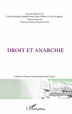 Cover Droit et anarchie