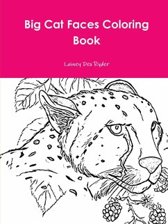 Big Cat Faces Coloring Book - Ryder, Lainey Dex