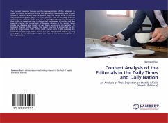 Content Analysis of the Editorials in the Daily Times and Daily Nation - Razi, Samreen