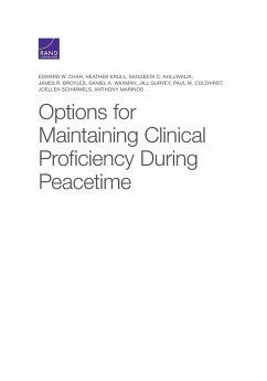 Options for Maintaining Clinical Proficiency During Peacetime - Chan, Edward W.; Krull, Heather; Ahluwalia, Sangeeta C.