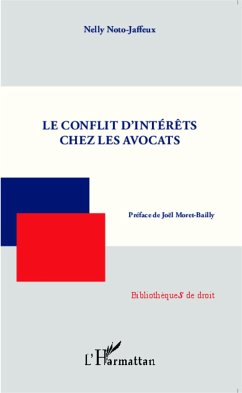 Cover Le conflit d'intérêts chez les avocats