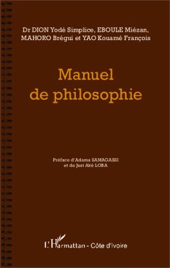 Cover Manuel de philosophie