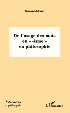 De l'usage des mots en 