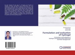 Formulation and evaluation of hydrogel - Kharat, Shubhangi;Yadav, Vishal;Mote, Ganesh