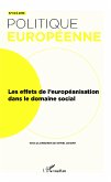 Les effets de l'européanisation dans le domaine social