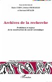 Archives de la recherche