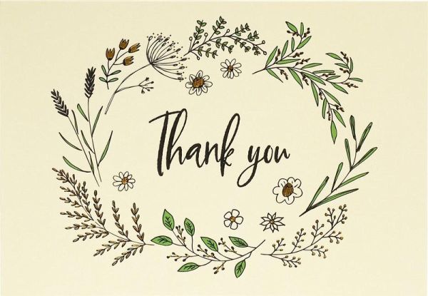 Native Botanicals Thank You Notes (Stationery, Note Cards, Boxed Cards) Native Botanicals Thank You Notes (Stationery, Note Cards, Boxed Cards)