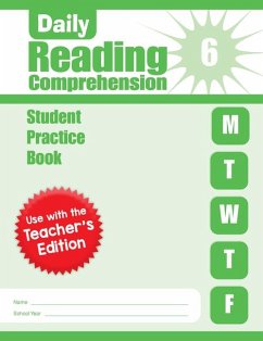 Daily Reading Comprehension, Grade 6 Student Edition Workbook - Evan-Moor Educational Publishers