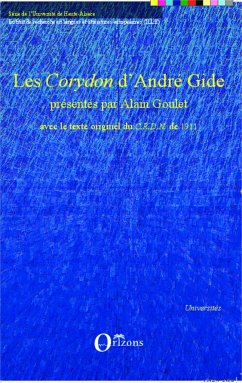 Les'Corydon' d'André Gide - Goulet, Alain