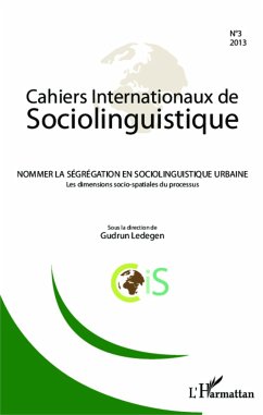 Nommer la ségrégation en sociolinguistique urbaine - Ledegen, Gudrun