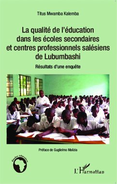 La qualité de l'éducation dans les écoles secondaires et centres professionnels salésiens de Lubumbashi - Mwamba Kalemba, Titus
