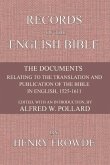 Records of the English Bible