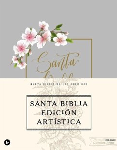 Cover Nbla, Santa Biblia, Edición Artística, Tapa Dura/Tela, Arte Con Bordes Dorados, Palabras de Jesús En Rojo, Comfort Print
