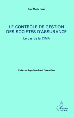 Le contrôle de gestion des sociétés d'assurance - Fotso, Jean-Marie