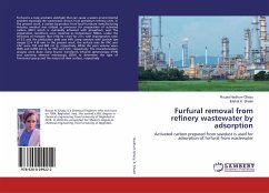 Furfural removal from refinery wastewater by adsorption