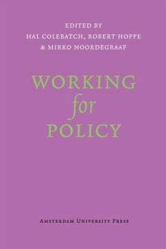 Cover Working for Policy (eBook, PDF)