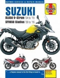Suzuki DL650 V-Strom & SFV650 Gladius (04 - 19) - Haynes Publishing