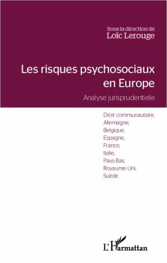 Les risques psychosociaux en Europe - Lerouge, Loïc
