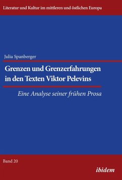 Cover Grenzen und Grenzerfahrungen in den Texten Viktor Pelevins (eBook, PDF)