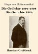 Die Gedichte 1891-1898 / Die Gedichte... - Bild 1