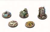 Fallout - Wasteland Warfare - Terrain Exp. Objective Markers 2 Fallout - Wasteland Warfare - Terrain Exp. Objective Markers 2