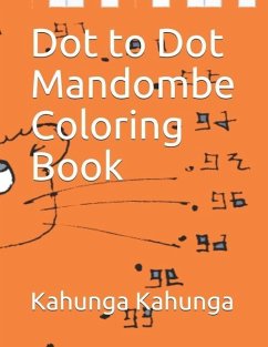 Cover Dot to Dot Mandombe Coloring Book
