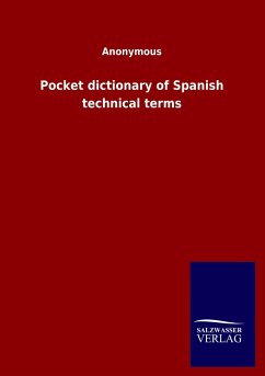Pocket dictionary of Spanish technical terms - Anonymous