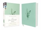 Niv, Journal the Word Bible, Double-Column, Cloth Over Board, Teal, Red Letter Edition, Comfort Print