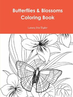 Butterflies & Blossoms Coloring Book - Ryder, Lainey Dex