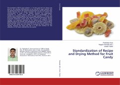 Standardization of Recipe and Drying Method for Fruit Candy - Kore, Prabhakar;Yadav, Lokesh