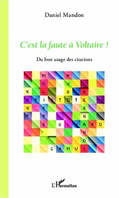 Cover C'est la faute à Voltaire !