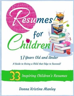 Cover Resumes for Children - 17 Years Old and Under