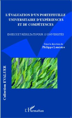 L'Évaluation d'un portefeuille universitaire d'expériences et de compétences - Lemistre, Philippe