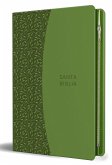 Biblia Reina Valera 1960 Tamaño Grande, Letra Grande Piel Verde Con Cremallera / Spanish Holy Bible Rvr 1960. Large Size, Large Print Green Leather with Zipp