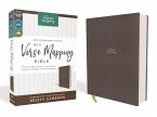 Niv, Verse Mapping Bible, Cloth Over Board, Gray, Comfort Print