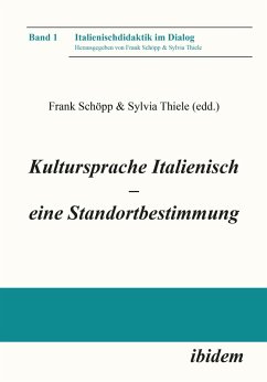Kultursprache Italienisch - eine Standortbestimmung (eBook, PDF)