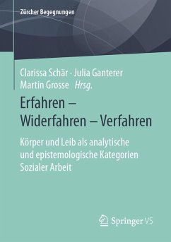 Cover Erfahren - Widerfahren - Verfahren