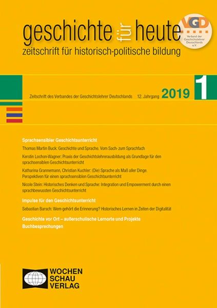 Sprachsensibler Geschichtsunterricht (eBook, PDF)