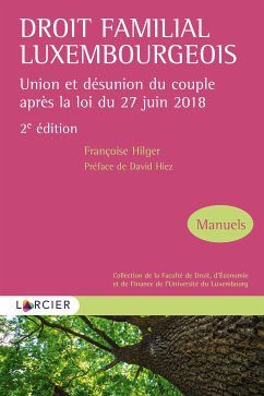 Droit familial luxembourgeois (eBook, ePUB) - Hilger, Françoise