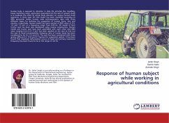 Response of human subject while working in agricultural conditions