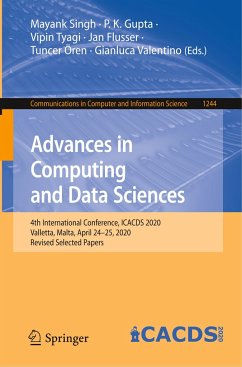 Advances in Computing and Data Sciences