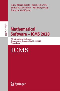 Cover Mathematical Software - ICMS 2020
