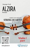 Violin I part of &quote;Alzira&quote; for string quartet (fixed-layout eBook, ePUB)