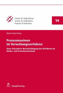 Prozessmaximen im Verwaltungsverfahren (eBook, PDF) - Küng, Martin Daniel